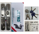 JETKO 8701SS 砂鋼⾊⼤⾨套裝鎖 (內圓波)：圖片 3