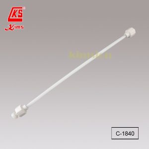 C-1840-90  1/2" x 1/2" x 18" 兩邊索膠筷子管 (白色)
