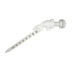Kims C-421B 1/2" 橫來水叉型波曲 (8" 柄)：圖片 2