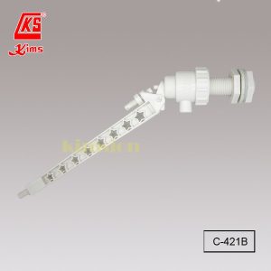 Kims C-421B 1/2" 橫來水叉型波曲 (8" 柄)