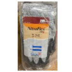 ⿊⾊DCR6135 正韓國東和(NitraFlex) 5級防切割⼿套